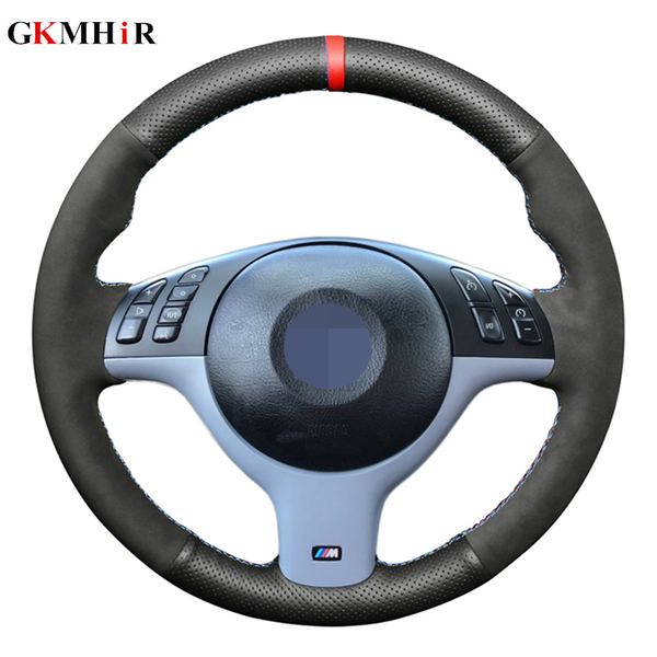 genuine leather suede leather hand-stitched car steering wheel cover for e46 e39 330i 540i 525i 530i 330ci m3 2001 2002 2003
genuine leather suede leather hand-stitched car steering wheel cover for e46 e39 330i 540i 525i 530i 330ci m3 2001 2002 2003