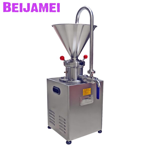 beijamei stainless steel electric peanut nut butter grinder sauce making machine commercial sesame butter maker colloid mill
beijamei stainless steel electric peanut nut butter grinder sauce making machine commercial sesame butter maker colloid mill