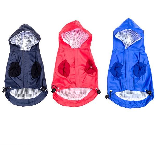 2020 new whole sale summer dog hooded reflective waterproof dog clothing small dog pet raincoat pet clothing
2020 new whole sale summer dog hooded reflective waterproof dog clothing small dog pet raincoat pet clothing