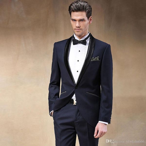 shawl lapel wedding tuxedos slim fit suits for men groomsmen suit two pieces prom formal suits (jacket+pants+tie) 264, Black;gray
shawl lapel wedding tuxedos slim fit suits for men groomsmen suit two pieces prom formal suits (jacket+pants+tie) 264, Black;gray
