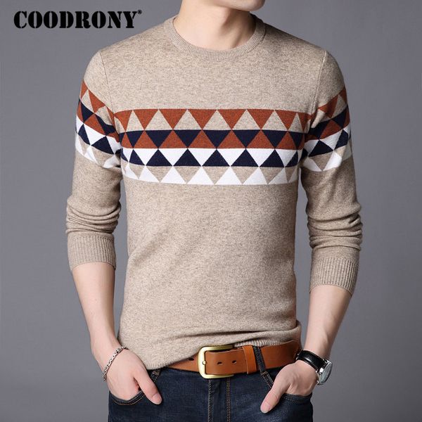 coodrony christmas sweater men clothes 2018 autumn winter thick warm mens sweaters casual o-neck cashmere wool pullover men 8254, White;black
coodrony christmas sweater men clothes 2018 autumn winter thick warm mens sweaters casual o-neck cashmere wool pullover men 8254, White;black