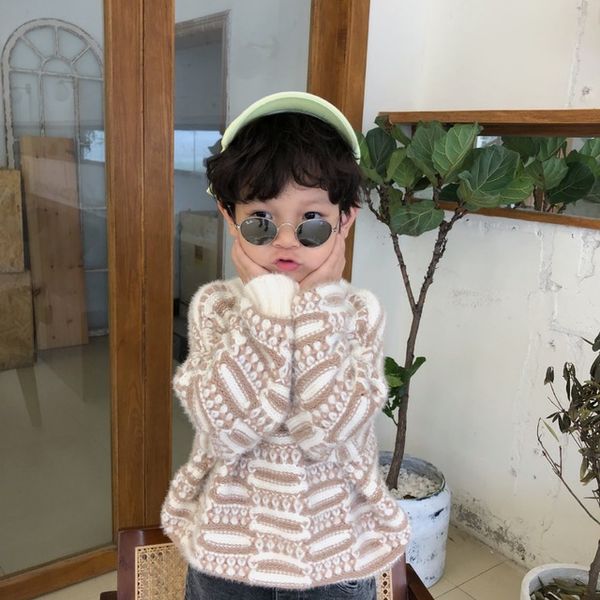 autumn winter children's knitted sweater korean style soft thick o-neck pullover long sleeve acrylic boys girls sweater zl146, Blue
autumn winter children's knitted sweater korean style soft thick o-neck pullover long sleeve acrylic boys girls sweater zl146, Blue