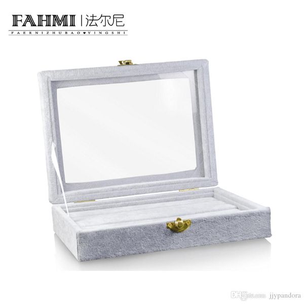 fahmi original ring fashion transparent gray display box jewelry protection gift fashion simple exquisite display box factory, Black;white
fahmi original ring fashion transparent gray display box jewelry protection gift fashion simple exquisite display box factory, Black;white
