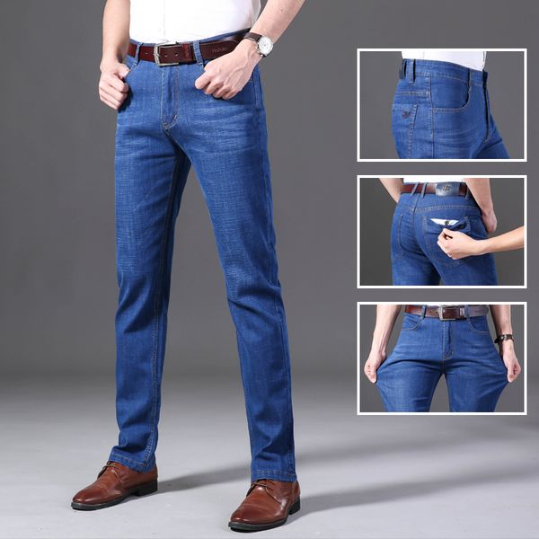 business jeans office new style blue jeans man pants men fashion smart casual work clothes men denim summer
business jeans office new style blue jeans man pants men fashion smart casual work clothes men denim summer