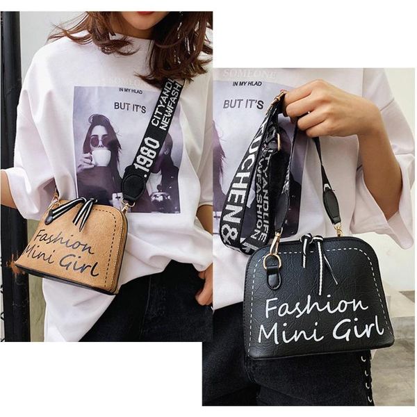 fashion letters printed pu leather shell bag double zipper wide shoulder strap crossbody bags for women
fashion letters printed pu leather shell bag double zipper wide shoulder strap crossbody bags for women