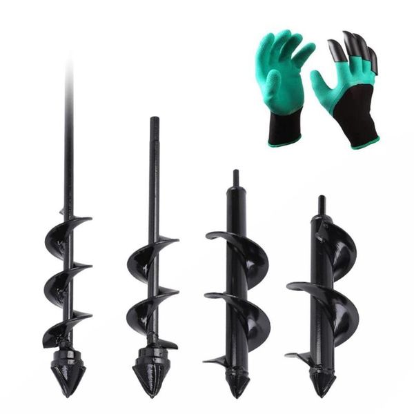 auger drill bit garden plant flower bulb auger garden spiral drill bit with gloves post digger for 3/8" hex drive
auger drill bit garden plant flower bulb auger garden spiral drill bit with gloves post digger for 3/8" hex drive