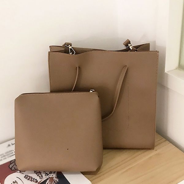 women 2pcs leather handbags solid clutch shoulder bag fashion summer double straps composite bags 2019 sale
women 2pcs leather handbags solid clutch shoulder bag fashion summer double straps composite bags 2019 sale
