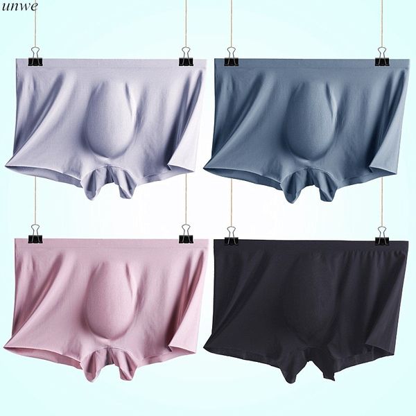 4pcs quick-drying boxer homme summer seamless underwear men transparent thin ice silk male panties u convex, Black;white
4pcs quick-drying boxer homme summer seamless underwear men transparent thin ice silk male panties u convex, Black;white