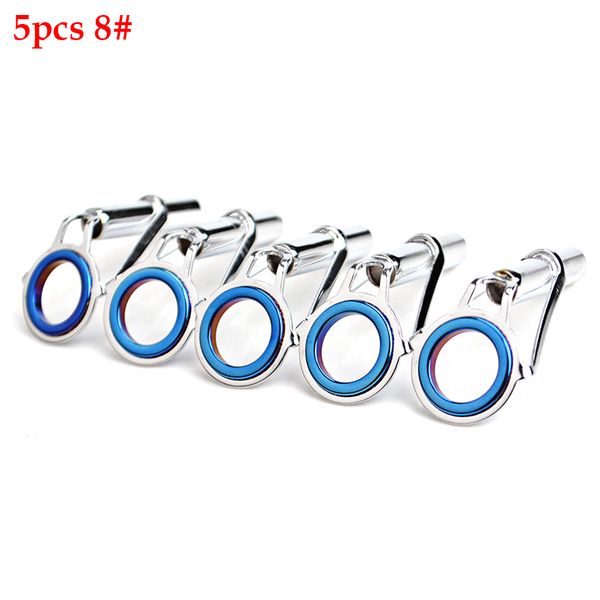 5pcs/pack tip tackle repair kit wear resistant durable circle parts guide ring fishing rod eye diy stainless steel
5pcs/pack tip tackle repair kit wear resistant durable circle parts guide ring fishing rod eye diy stainless steel