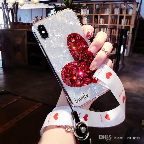 soft case for iphone 8 7 6s 6 plus x xs max xr shell pattern bling diamond phone cases cover for iphone 7 coque with strap
soft case for iphone 8 7 6s 6 plus x xs max xr shell pattern bling diamond phone cases cover for iphone 7 coque with strap