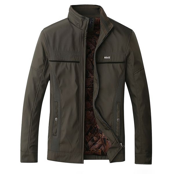 middle-aged jacket men's brushed and thick winter new style clothes warm loose-fit men's wear stand collar daddy clothes coat me, Black
middle-aged jacket men's brushed and thick winter new style clothes warm loose-fit men's wear stand collar daddy clothes coat me, Black