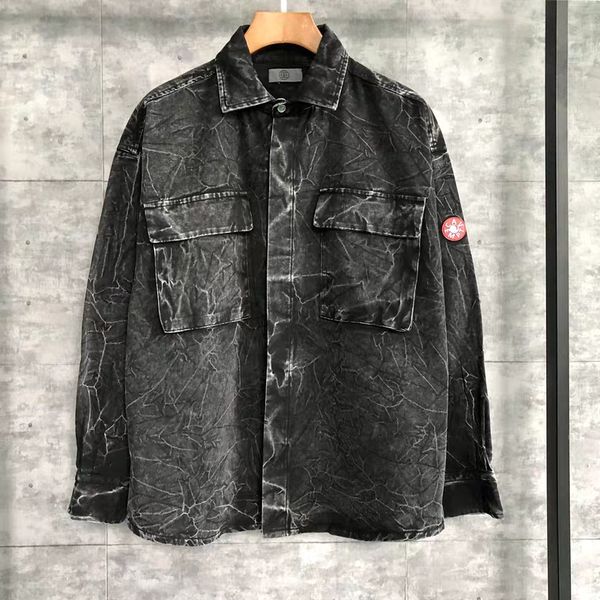 2019ss cav empt c.e distressed women men denim shirts jacket hiphop streetwear men casual denim jeans shirt, White;black
2019ss cav empt c.e distressed women men denim shirts jacket hiphop streetwear men casual denim jeans shirt, White;black
