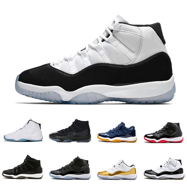 New Arrival Basketball Shoes Concord High 45 11 XI 11s Cap and Gown PRM Heiress Gym Chicago Platinum Tint Space Jams Sneakers
New Arrival Basketball Shoes Concord High 45 11 XI 11s Cap and Gown PRM Heiress Gym Chicago Platinum Tint Space Jams Sneakers