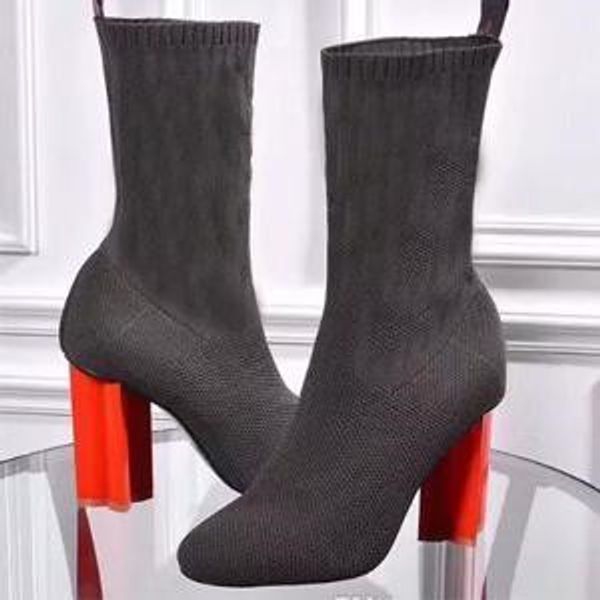 22woman shoes in autumn and winter knitted elastic boots short boots socks boots large size high-heeled shoes, Black
22woman shoes in autumn and winter knitted elastic boots short boots socks boots large size high-heeled shoes, Black
