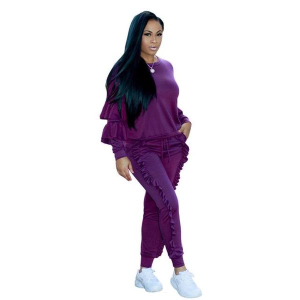 сборки фонарь рукав 2 piece set женщины pant и top осень плюс размер повседневной outfit пот костюмы двухкусочного tracksuit женской конвенц, Gray
сборки фонарь рукав 2 piece set женщины pant и top осень плюс размер повседневной outfit пот костюмы двухкусочного tracksuit женской конвенц, Gray