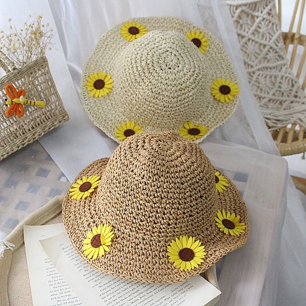 children girl fashion concise casual cute sweet breathable sunscreen beach sun hat toddler kids girls accessories 2-4y, Yellow
children girl fashion concise casual cute sweet breathable sunscreen beach sun hat toddler kids girls accessories 2-4y, Yellow