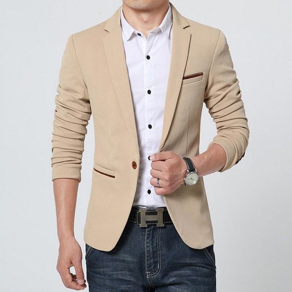 new arrival luxury men blazer new spring fashion brand cotton slim fit men suit terno masculino blazers, White;black
new arrival luxury men blazer new spring fashion brand cotton slim fit men suit terno masculino blazers, White;black