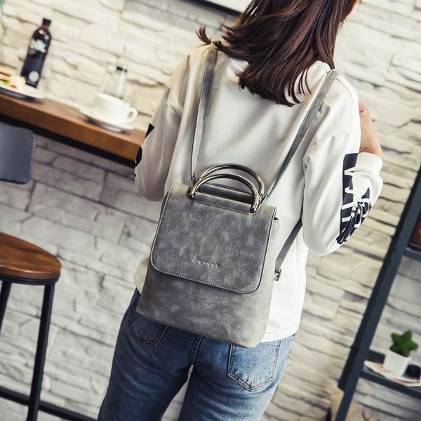 girls college wind student backpack trend fashion backpack women's car sewing solid color pu leather women's
girls college wind student backpack trend fashion backpack women's car sewing solid color pu leather women's