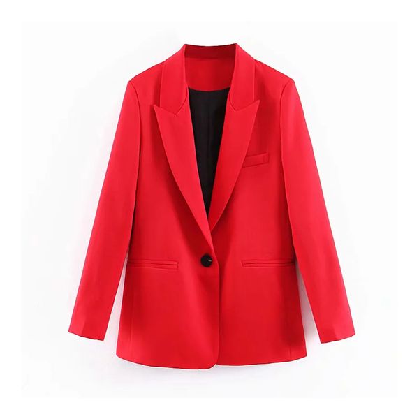 women's suits & blazers red women elegant single button slim jackets 2021 fashion office ladies blazer coats female feminine set, White;black
women's suits & blazers red women elegant single button slim jackets 2021 fashion office ladies blazer coats female feminine set, White;black
