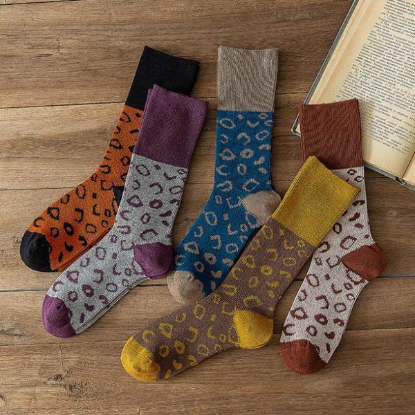 ladies students animal print crew sock girls soft cotton warm thick socks woman winter leopard printed ankle socks, Black;white
ladies students animal print crew sock girls soft cotton warm thick socks woman winter leopard printed ankle socks, Black;white