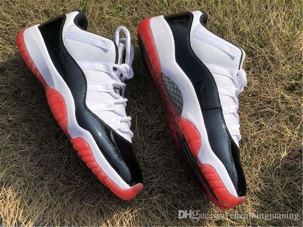 release air authentic 11 low white bred basketball shoes 11s men black true red retro athletic sneakers with box av2187-160
release air authentic 11 low white bred basketball shoes 11s men black true red retro athletic sneakers with box av2187-160