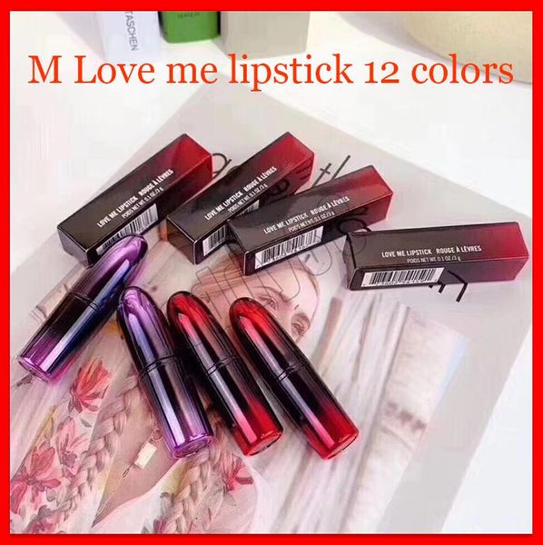 2019 Макияж губ New M Love Me губной помады матовые помады градации 12 цветов Пластиковые
2019 Макияж губ New M Love Me губной помады матовые помады градации 12 цветов Пластиковые