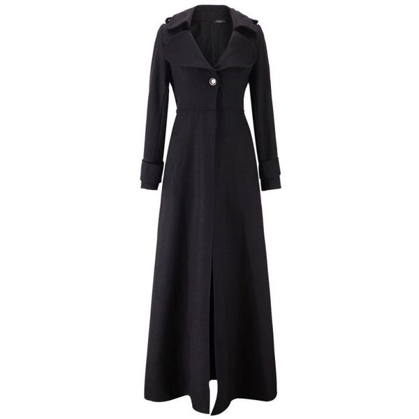 fashion trench coat women temperament imitation woolen coat plus long lapel slim slimming waist thin long sale, Tan;black
fashion trench coat women temperament imitation woolen coat plus long lapel slim slimming waist thin long sale, Tan;black