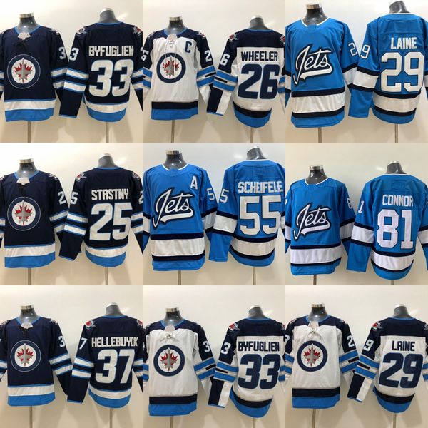 26 Blake Wheeler Jersey Winnipeg Jets 29 Patrik Laine 33 Dustin Byfuglien 55 Mark Scheifele 81 Kyle Connor 37 Connor Hellebuyck Jerseys
26 Blake Wheeler Jersey Winnipeg Jets 29 Patrik Laine 33 Dustin Byfuglien 55 Mark Scheifele 81 Kyle Connor 37 Connor Hellebuyck Jerseys