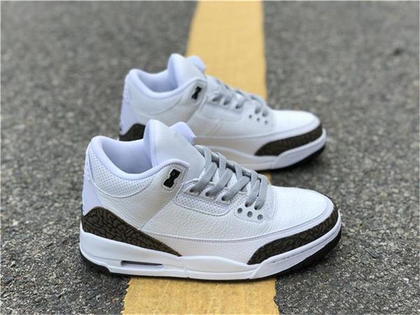 2020 released 3 mocha 3s white brown man casual shoes 136064 -122 dark mocha authentic sports sneakers with original box, Black
2020 released 3 mocha 3s white brown man casual shoes 136064 -122 dark mocha authentic sports sneakers with original box, Black