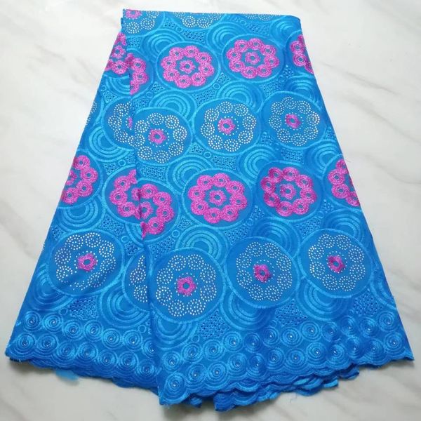 5yards wonderful sky blue african cotton fabric and rhinestone fuchsia flower deign swiss voile lace embroidery for dress bc49-8
5yards wonderful sky blue african cotton fabric and rhinestone fuchsia flower deign swiss voile lace embroidery for dress bc49-8