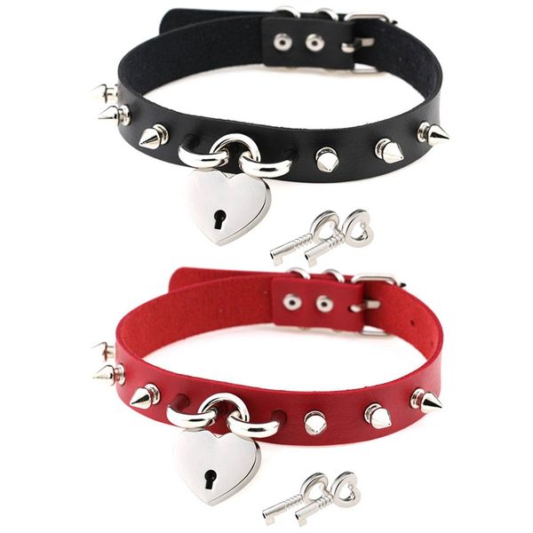 metal lock heart choker collar women black gothic heart shape cool choker necklace neck goth jewelry emo fashion accessiores, Silver
metal lock heart choker collar women black gothic heart shape cool choker necklace neck goth jewelry emo fashion accessiores, Silver