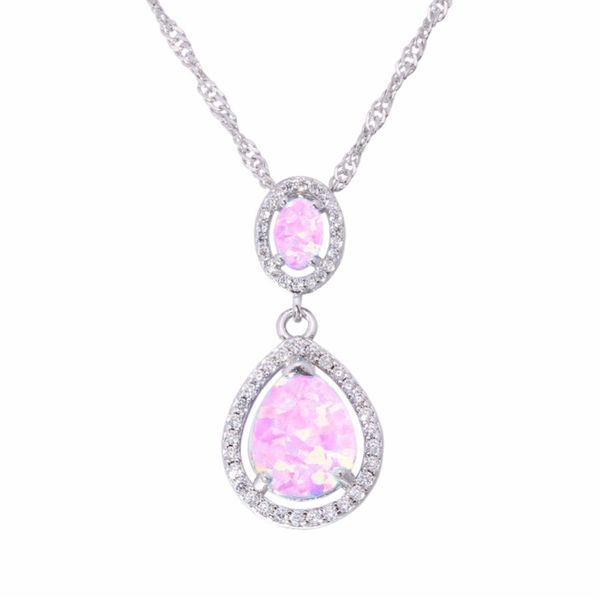 exquisite water drop shaped opal pendant necklace for women accessories wedding jewelry statement bohemian wedding girl gift, Silver
exquisite water drop shaped opal pendant necklace for women accessories wedding jewelry statement bohemian wedding girl gift, Silver