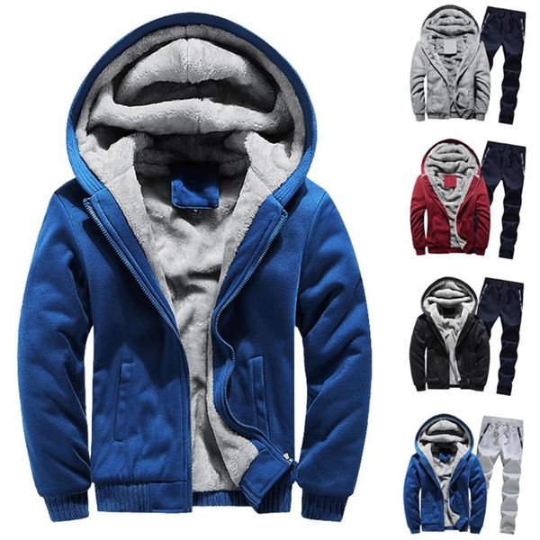 jaycosin 2019 mens hoodie winter warm fleece zipper sweater jacket outwear coat pants sets 12.24, Gray
jaycosin 2019 mens hoodie winter warm fleece zipper sweater jacket outwear coat pants sets 12.24, Gray