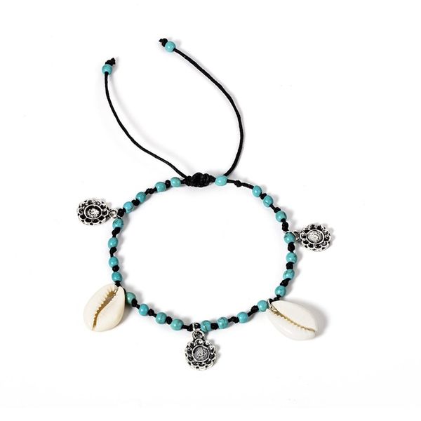 european beauty anklet bohemian shell anklet shell color rice beads ladies ankle bracelet, Red;blue
european beauty anklet bohemian shell anklet shell color rice beads ladies ankle bracelet, Red;blue