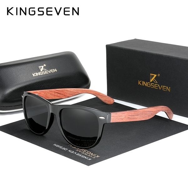kingseven new black walnut sunglasses wood polarized men sun glasses men uv400 protection eyewear wooden original accessorie, White;black
kingseven new black walnut sunglasses wood polarized men sun glasses men uv400 protection eyewear wooden original accessorie, White;black