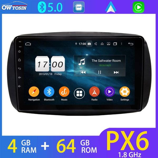 9'' px6 4+64 android car multimedia player for smart fortwo 2015-2019 gps navigation bt 5.0 tethering 4g lte radio car dvd
9'' px6 4+64 android car multimedia player for smart fortwo 2015-2019 gps navigation bt 5.0 tethering 4g lte radio car dvd