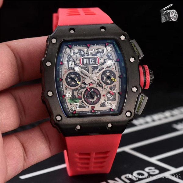 Hot Sale Rubber BELT Orologio Date Automatic Sport Wholesale Montre De Luxe Fashion Luxury Watch New Stainless Steel Mens Watches
Hot Sale Rubber BELT Orologio Date Automatic Sport Wholesale Montre De Luxe Fashion Luxury Watch New Stainless Steel Mens Watches