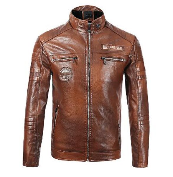 wholesale mens designer jacket leather new brand men leather coat fashion thick jacket windbreaker leather waterproof jacket, Black;brown
wholesale mens designer jacket leather new brand men leather coat fashion thick jacket windbreaker leather waterproof jacket, Black;brown