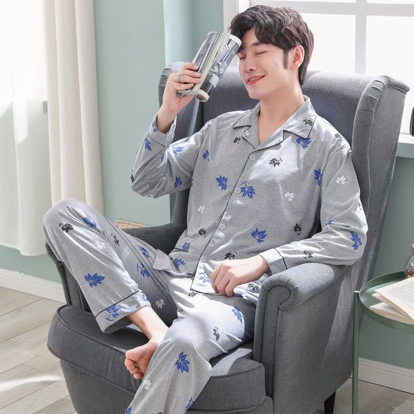 wavmit autumn winter new batch of men's cotton long sleeve pajamas set loose leisure christmas men sleepwear set elastic, Black;brown
wavmit autumn winter new batch of men's cotton long sleeve pajamas set loose leisure christmas men sleepwear set elastic, Black;brown