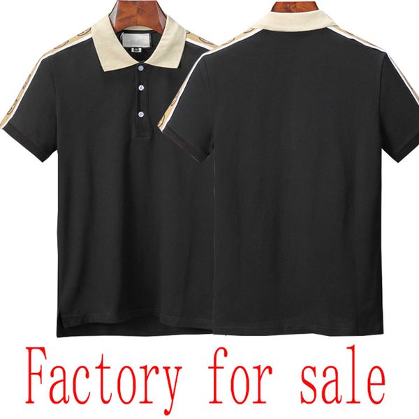 2020ss luxury men's polo shirt summer cotton solid color new style brand men's polo factory for sale, White;black
2020ss luxury men's polo shirt summer cotton solid color new style brand men's polo factory for sale, White;black