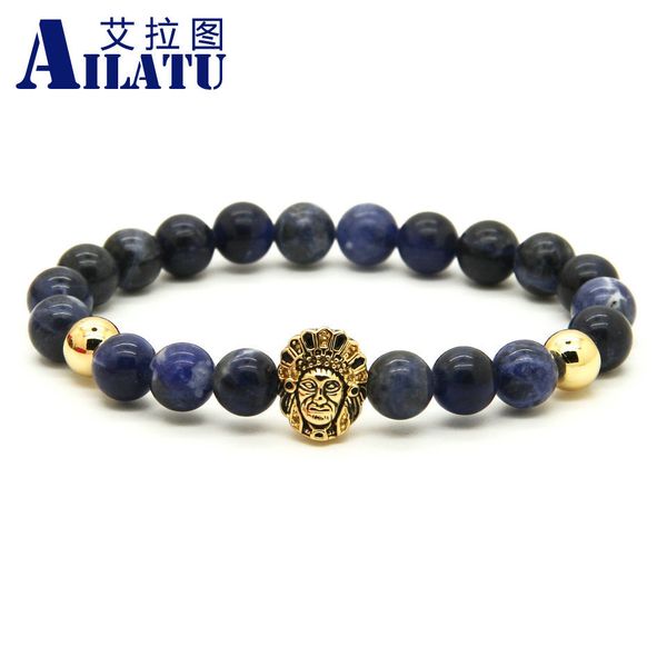 ailatu 8mm natural blue veins stone aboriginal indigenous people cz bracelets powerful jewelry, Golden;silver
ailatu 8mm natural blue veins stone aboriginal indigenous people cz bracelets powerful jewelry, Golden;silver