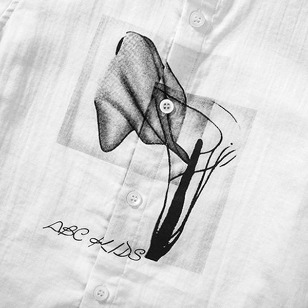 abckids summer children outfits kids boy shirt baby casual shirt children casual ink painting print blouse short sleeve shirt, White;black
abckids summer children outfits kids boy shirt baby casual shirt children casual ink painting print blouse short sleeve shirt, White;black