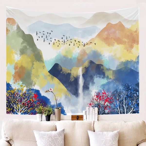 artistic colorful landscape painting tapestry style wall nail-decoration living room bedroom chinese style fabric wallpaper
artistic colorful landscape painting tapestry style wall nail-decoration living room bedroom chinese style fabric wallpaper