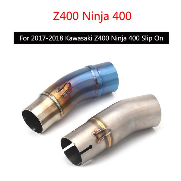 mid pipe for 2017-2019 z400 ninja 400 exhaust pipe slip on 51 mm motorcycle middle link elbow stainless steel modified
mid pipe for 2017-2019 z400 ninja 400 exhaust pipe slip on 51 mm motorcycle middle link elbow stainless steel modified