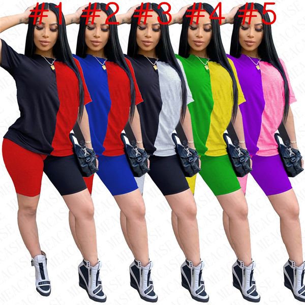 letters printed fashion women tracksuit clothes shorts sets two piece t-shirt + shorts brand outfits casual summer patchwork nk7101, Gray
letters printed fashion women tracksuit clothes shorts sets two piece t-shirt + shorts brand outfits casual summer patchwork nk7101, Gray
