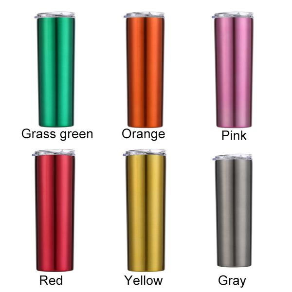 dhl 20oz stainless steel skinny tumbler with lid straw skinny cup wine tumblers mugs double wall vacuum insulated cup t2603
dhl 20oz stainless steel skinny tumbler with lid straw skinny cup wine tumblers mugs double wall vacuum insulated cup t2603