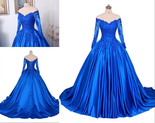 fashion blue quinceanera prom dresses long sleeves ball gown satin ruched lace applique sweet 16 dressvastidos de dress, Blue;red
fashion blue quinceanera prom dresses long sleeves ball gown satin ruched lace applique sweet 16 dressvastidos de dress, Blue;red