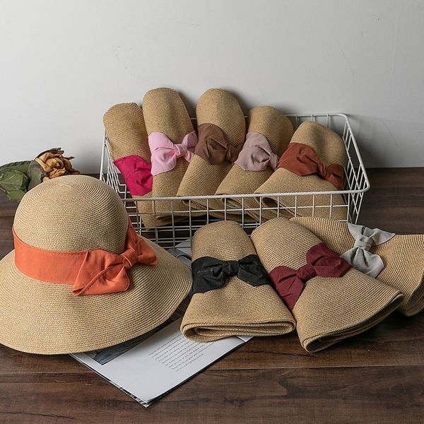 liu yifei straw plaited sunshade butterfly female female ladies straw hat foldable breathable bow hat, Blue;gray
liu yifei straw plaited sunshade butterfly female female ladies straw hat foldable breathable bow hat, Blue;gray