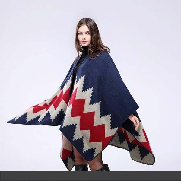 new arrival women plaid scarves poncho patchwork cape cashmere scarf winter poncho scarf fashion wrap shawl blanket poncho cardigan coat, Blue;gray
new arrival women plaid scarves poncho patchwork cape cashmere scarf winter poncho scarf fashion wrap shawl blanket poncho cardigan coat, Blue;gray