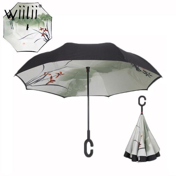 folding reverse umbrella double layer rain umbrellas for women multifunction portable c handle inverted windproof umbrella y200324
folding reverse umbrella double layer rain umbrellas for women multifunction portable c handle inverted windproof umbrella y200324